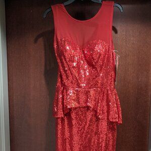 Jovani 40025 Size 8 Red Prom Dress